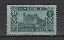 COLONIES FRANCAISES SYRIE TAXE TARTOUS N°34 Neuf* Charniere - Andere & Zonder Classificatie