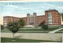 (110) Very Old Postcard - Carte Ancienne - USA - Indiana - Le Fer Hall - Altri & Non Classificati