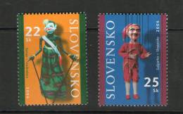 SLOVAQUIE 2006 MARIONNETTES  YVERT N°470/71  NEUF MNH** - Marionetas