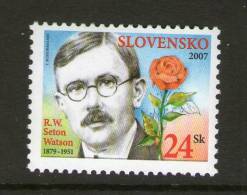 SLOVAQUIE 2007 R.W SETON WATSON-ROSE  YVERT N°492  NEUF MNH** - Neufs