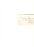 Carta  Direccion Barna De Calaf  Con 1 R En Rojo - ...-1850 Prephilately