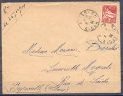 LETTRE   Cachet  ALGER R.P.    Le 8 12 1934   Pour  BEYROUTH  Liban    ARRIVEE Le 19 12 1934 - Covers & Documents