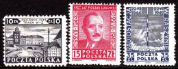 POLAND 1949 Manifesto Fi 495-97 Mint Never Hinged - Ongebruikt