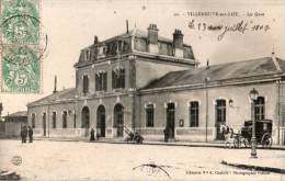 47...LOT ET GARONNE...VILLENEUVE SUR LOT.....LA GARE... ... EC R ITE.. ‹(•¿• )› - Villeneuve Sur Lot