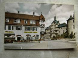 Bad Mergentheim -Schloss Café  -Weinstube- Weinkeller - Erich Traut     D92201 - Bad Mergentheim