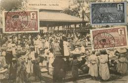 Guadeloupe - Pointe-A-Pitre - Le Marché - édit; Fos - Voyagée En 1912 - Très Bel Etat (voir 2 Scans) - Pointe A Pitre