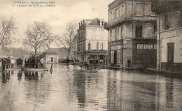 Angers  49   Inondations 1910  Place Molière - Angers