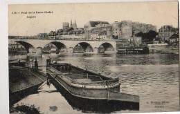 Angers   49    Pont De La Basse Chaine  Péniche - Angers