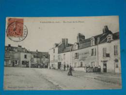 44) Varades - Un Coin De La Place ( Café Du Commerce : P. GASNIER )  Année 1905 - EDIT- Vassellier - Varades