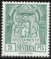 9084-25 PESETAS    SELLO FISCAL LOCAL MUNICIPAL  AYUNTAMIENTO DE SEVILLA NUEVO ** SPAIN REVENUE FISCAUX STEMPELMARKEN - Revenue Stamps