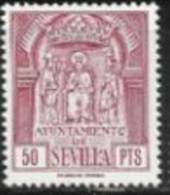 9085-50 PESETAS    SELLO FISCAL LOCAL MUNICIPAL  AYUNTAMIENTO DE SEVILLA NUEVO ** SPAIN REVENUE FISCAUX STEMPELMARKEN - Revenue Stamps