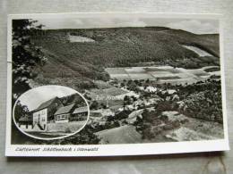 Schöllenbad - Odenwald - Gasthaus  Zur Krone    DAMAGED   D92226 - Odenwald