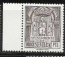 9087-1000 PESETAS    SELLO FISCAL LOCAL MUNICIPAL  AYUNTAMIENTO DE SEVILLA NUEVO ** SPAIN REVENUE FISCAUX STEMPELMARKEN - Revenue Stamps