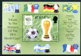 JERSEY 2006** - FIFA WORLD CUP  "GERMANY 2006" - Block MNH Come Da Scansione - 2006 – Deutschland