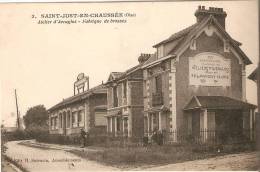 ST JUST EN CHAUSSEE ( 60 ) Atelier D´Aveugles . Fabrique De Brosses . 30° Anniversaire Ets LAVANCHY - CLARKE  1881-1911 - Saint Just En Chaussee