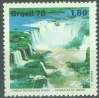 BRAZIL #1574  -   IGUASSU  NATIONAL PARK - 1978 -  MNH - Unused Stamps