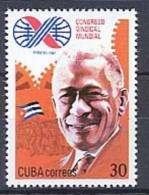 CUBA 2329 Fédération Syndicale Mondiale - Unused Stamps