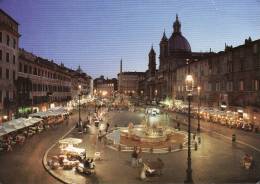 Rome Roma Lazio Place Navona Italie Vatican Photo Costantino Timbre Stamp Citta Del Padre Matteo Ricci Vaticano - Places & Squares