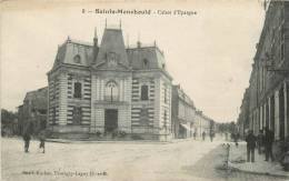 SAINTE MENEHOULD CAISSE D'EPARGNE - Sainte-Menehould