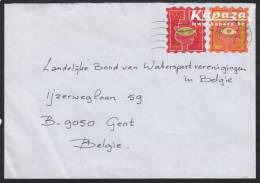 1997 - NEDERLAND - Cover + SG 1863 & 1862 [Festive Season] + LEIDSCHENDAM - Storia Postale