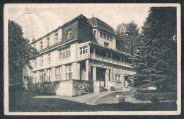 AK Bad Gottleuba 1943, Sozialversicherungsanstalt Sachsen, Sanatorium Männerhaus 3, Gel. Nach Brunndöbra Klingenthal - Bad Gottleuba-Berggiesshuebel