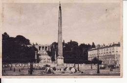 Roma - Piazza Del Popolo - F.P. -  Viaggiata 1936 Annullo A Targhetta - Places