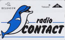 Telefoonkaart Dolfijn Radio Contact Used - Delfines