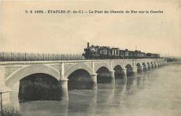 Jan13 375 : Etaples  -  Pont Du Chemin De Fer  -  Canche - Etaples