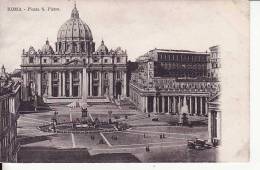 Roma - Piazza S. Pietro - F.P. - Non Viaggiata  - Periodo Fine 1800 Inizi 1900 - Orte & Plätze
