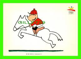 SPORTS, ÉQUESTRES - OLYMPIQUE BARCELONE, 1992 - HIPICA - EQUESTRIAN SPORTS - MONTSENY, 1989 - DIMENSION 17X13 Cm - - Giochi Olimpici