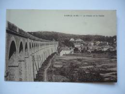 77 - AVON  - Le Viaduc Et La Vallée - Avon