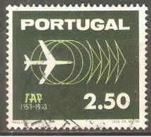 PORTUGAL - 1963,   10.º Aniversário Da TAP.  2.50   (o)  MUNDIFIL  Nº 923 - Oblitérés