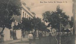 ( CPA AFRIQUE )  CAP-VERT  /  Rua Don Carlos, St. Vincent C. V.  - - Kaapverdische Eilanden
