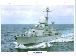 France 1970 : Frégate Anti-sous-marine ACONIT - Bateaux