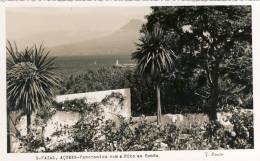 AÇORES - FAIAL  Panoramica Com O Pico Ao Fundo -  2 Scans PORTUGAL - Açores