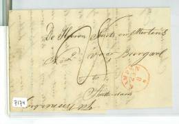 VOORLOPER HANDGESCHREVEN BRIEF Uit 1844 Van KAMPEN Naar AMSTERDAM   (7174) - ...-1852 Prephilately