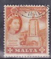 Malta, 1956-58, SG 267, Used - Malte (...-1964)