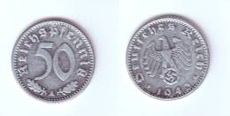 Germany 50 Reichspfennig 1943 A - 50 Reichspfennig