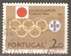 PORTUGAL - 1964,   Jogos Olímpicos - Tóquio 1964.   .20   (o)   MUNDIFIL  Nº 939 - Oblitérés