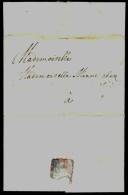 (J041) Belgique - Précurseur De 1739 De Bruxelles à Soignies , Griffe Manuscrite 'par Express' Faiblement Apposée - 1714-1794 (Austrian Netherlands)
