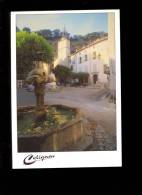 COTIGNAC Var 83 : Fontaine Place Du Village (automobile Citroen 2CV ) - Cotignac