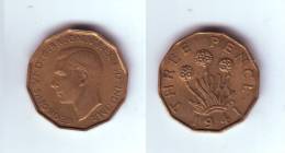 Great Britain 3 Pence 1941 - F. 3 Pence