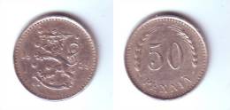 Finland 50 Pennia 1929 - Finland