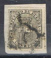 Sello 5 Cts Impuesto De Guerra 1874, ARAÑA De Granada, Num 141 º - War Tax