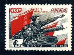 11211)  RUSSIA 1938  Mi.#594  (*) - Nuovi