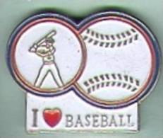 I Love Baseball , Le Balle Et Le Joueur - Béisbol