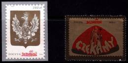 POLAND Solidarity Labels - Unused Stamps