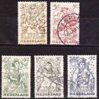 1949 Kinderzegels Gestempelde Serie NVPH 544 / 548 - Used Stamps