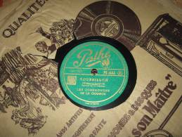 78 Tours Les Compagnons De La Chanson Mona Lisa Tourbillon - 78 Rpm - Gramophone Records