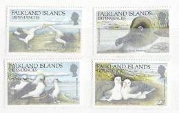 FALKLAND   DEPENDANCE  Faune Oiseaux   141 144** - Albatros & Stormvogels